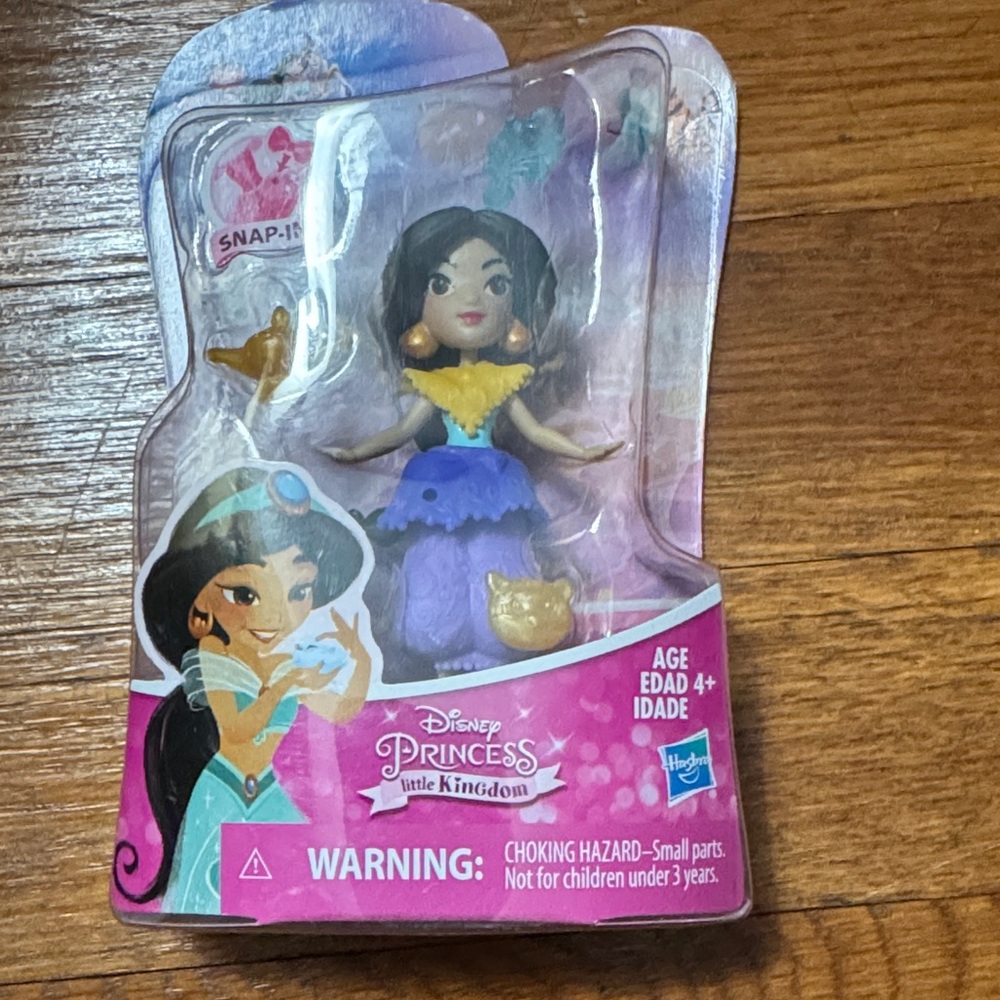 Disney Princess Jasmine Little Kingdom Doll - Purple and Yellow